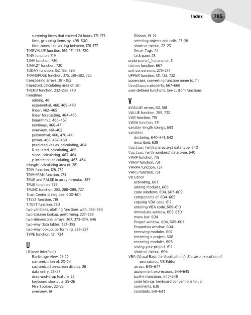 Excel's Formula - sisman