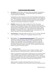 On-line Sweepstakes Rules Template 1. Introduction: WNET.ORG is ...