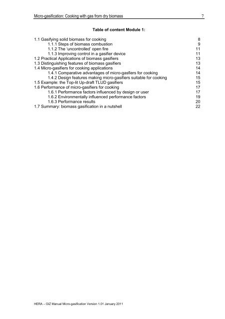 Micro-gasification: Cooking with gas from biomass - Amper