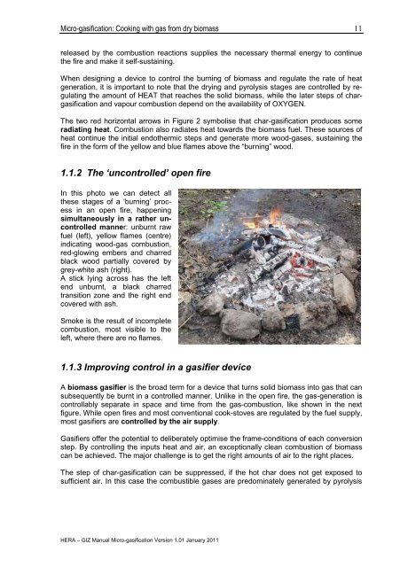 Micro-gasification: Cooking with gas from biomass - Amper