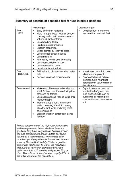 Micro-gasification: Cooking with gas from biomass - Amper