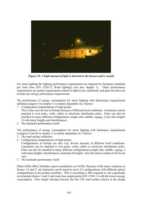 Final Report Lot 9: Public street lighting - Amper