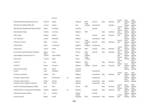 Final Report Lot 9: Public street lighting - Amper