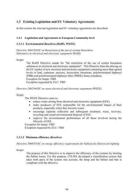 Final Report Lot 9: Public street lighting - Amper