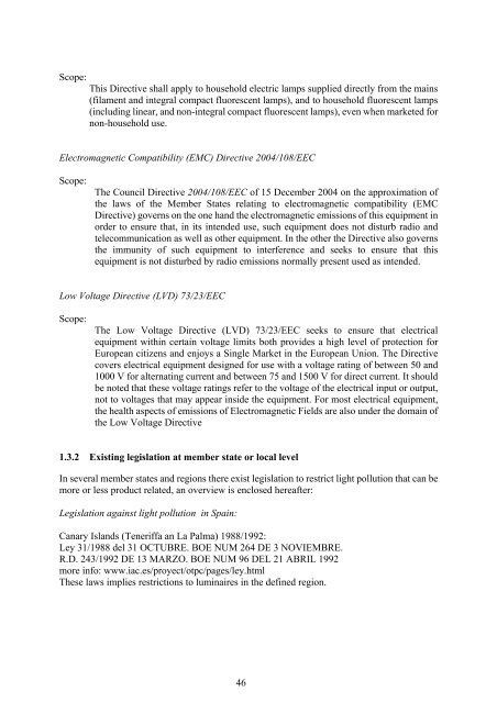 Final Report Lot 9: Public street lighting - Amper