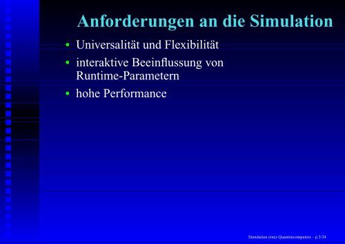 Simulation eines Quantencomputers - JavaPsi