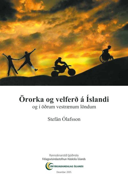 Örorka og velferð á Íslandi