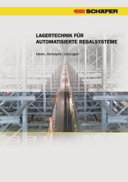 LaGERTECHnIk FüR aUTOMaTISIERTE REGaLSYSTEME