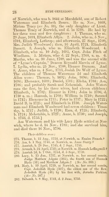 Hyde genealogy, or, The descendants, in the female as well as in ...