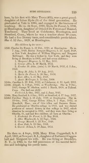 Hyde genealogy, or, The descendants, in the female as well as in ...