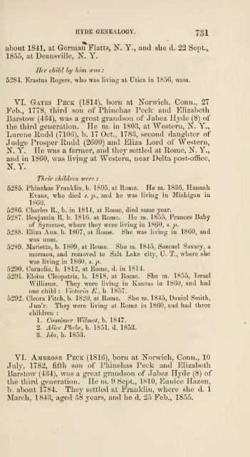 Hyde genealogy, or, The descendants, in the female as well as in ...