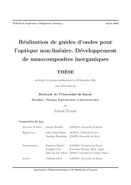 Réalisation de guides d'ondes pour l'optique non-linéaire ...