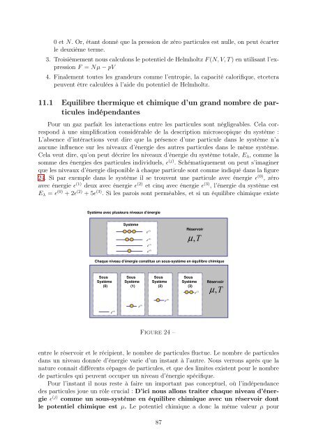 Thermodynamique (2004-2010). - Université de Genève
