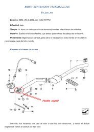 BRICO REPARACION FLEXIBLE en E46 By ... - BMW Carx Spain
