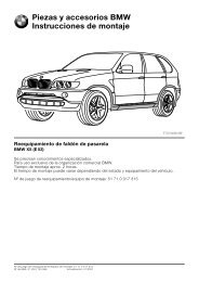 Reequipar a estriberas de Aluminio - BMW Carx Spain