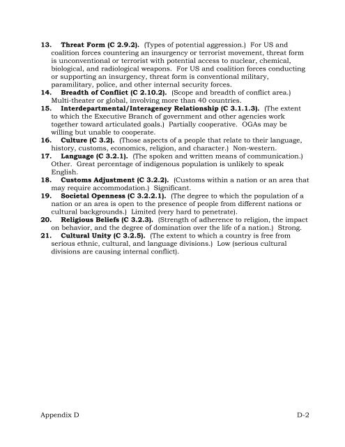 Joint Operating Concept (JOC) - GlobalSecurity.org