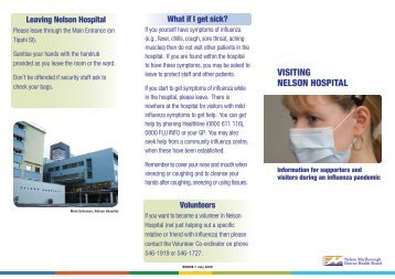 VISITING NELSON HOSPITAL