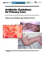 Antibiotic Guidelines for Primary Care - Nelson Marlborough District ...