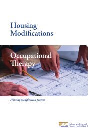 Housing Modifications Occupational Therapy