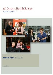 All District Health Boards Annual Plan 11/12 - Nelson Marlborough ...
