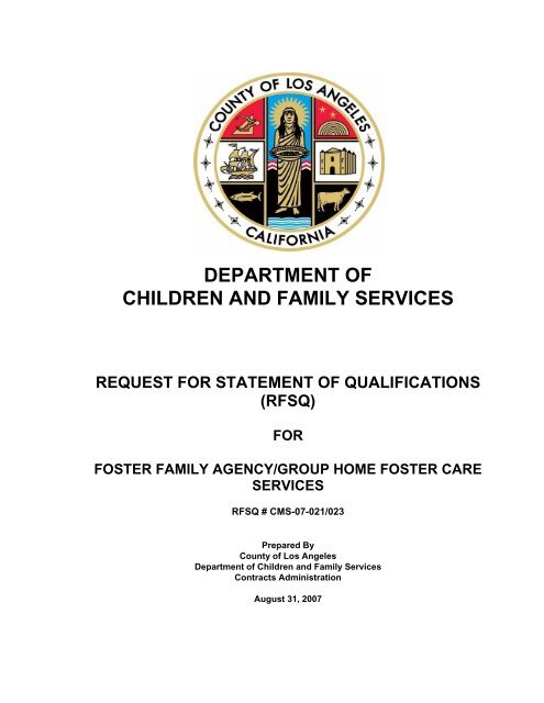 La County Dcfs Organizational Chart