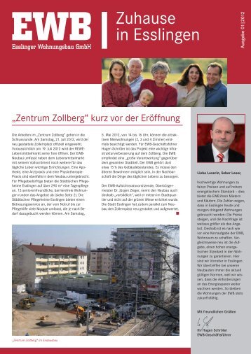 Mieterzeitung 2/2012 - Esslinger Wohnungsbau GmbH