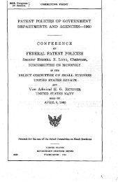 patent policies of government departments and ... - Bayhdolecentral