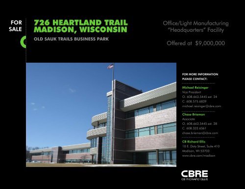 726 HEARTLAND TRAIL MADISON, WISCONSIN - PropertyDrive