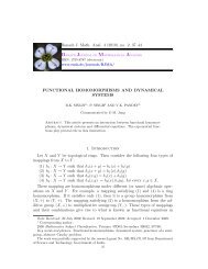 Banach J. Math. Anal. 4 (2010), no. 2, 37–44 FUNCTIONAL ... - EMIS