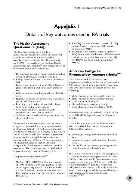 A systematic review of the effectiveness of adalimumab