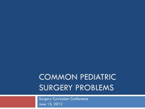 Common pediatric surgery problems.pdf