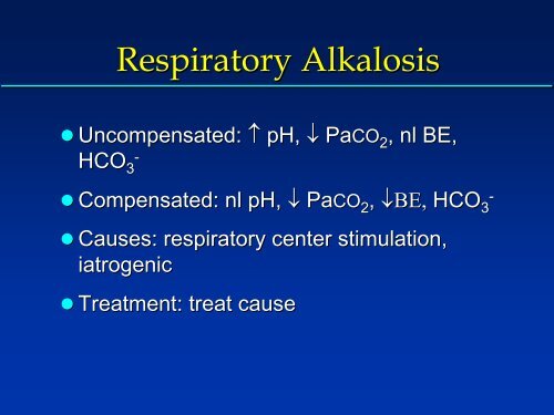 Arterial Blood Gases - Surgery