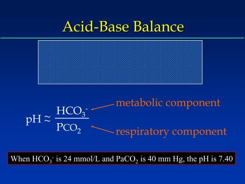 Arterial Blood Gases - Surgery