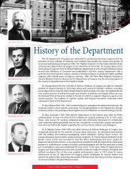 History of the Department - Surgery - University of Cincinnati