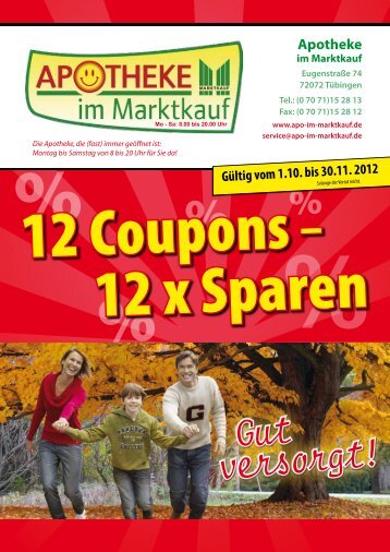 20% Rabatt - Apotheke im Marktkauf