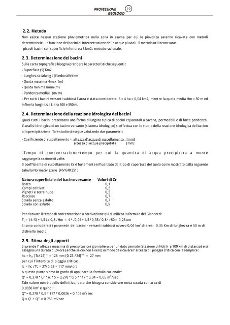 TOTALE PAGINE pg03 ULTIMO - Ordine Regionale dei Geologi ...