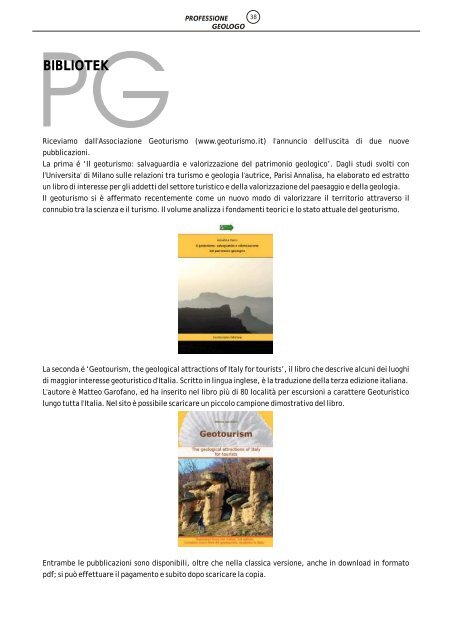 TOTALE PAGINE pg03 ULTIMO - Ordine Regionale dei Geologi ...