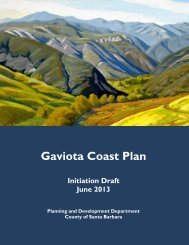 Initiation Draft Gaviota Coast Plan - Long Range Planning Division