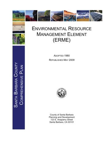 Environmental Resource Management Element - Long Range ...