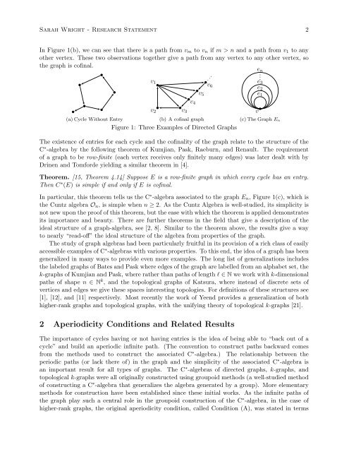 Research Statement - Mathematics and Computer Science
