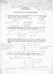 Optimization examples (section 4.6)