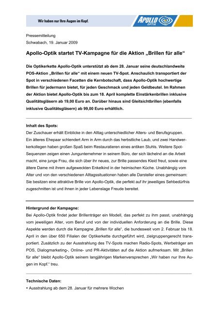 090119_FS_Brillen für alle - Apollo Optik