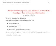 Schéma VF Multi-points pour modéliser les transferts thermiques ...