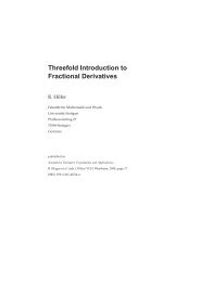 Threefold Introduction to Fractional Derivatives