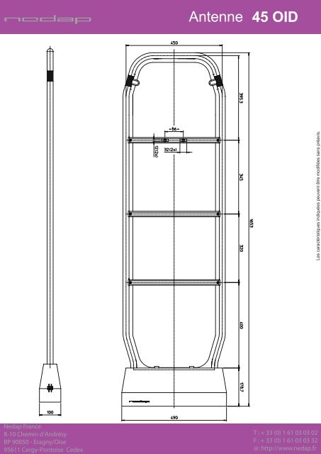 Catalogue antennes - Nedap France