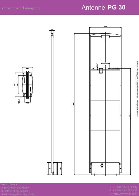 Catalogue antennes - Nedap France