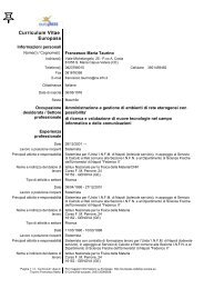 Curriculum - INFN Napoli