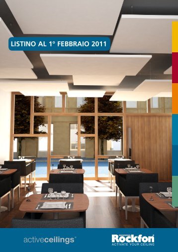 Listino aL 1° FEBBRaio 2011 - Prodotti - Rockfon