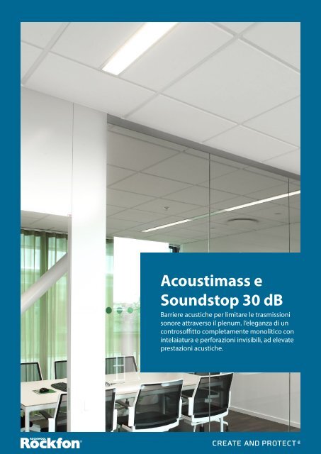 Acoustimass e Soundstop 30 dB - Prodotti - Rockfon