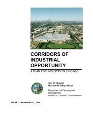 Corridors of Industrial Opportunity: A Plan for Industry in Chicago